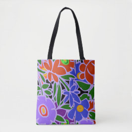 Floral design #5 tote bag
