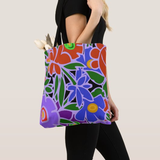 Floral design #5 tote bag (Dichtbij)
