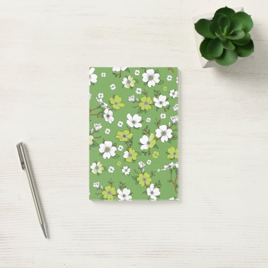 Floral design 6 post-it® notes (Kantoor)