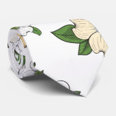 Floral design 7 stropdas (Opgerold)