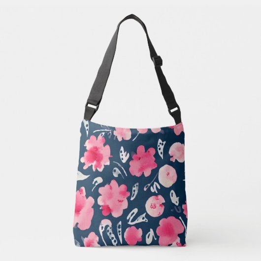 Floral Design Bag Crossbody Tas (Voorkant)