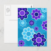 Floral design briefkaart (Voorkant / Achterkant)