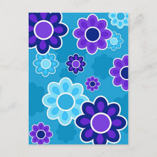 Floral design briefkaart