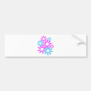 Floral design bumpersticker