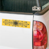 Floral design bumpersticker (Op Truck)