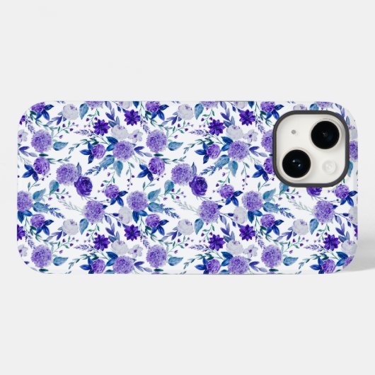  Floral design Case-Mate iPhone Case (Achterkant (horizontaal))