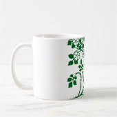 Floral Design Coffee-Mok Koffiemok (Links)