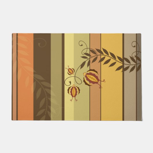 Floral design deurmat (Voorkant)