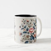 Floral Design Elegante koffie Mok (Voorkant rechts)