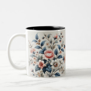 Floral Design Elegante koffie Mok