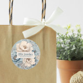  Floral Design Event Planner Promotional Business Ronde Sticker