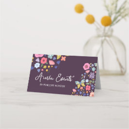 Floral Design Events Appointment Card Afsprakenkaart