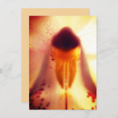 Floral Design Flat Card (Voorkant / Achterkant)