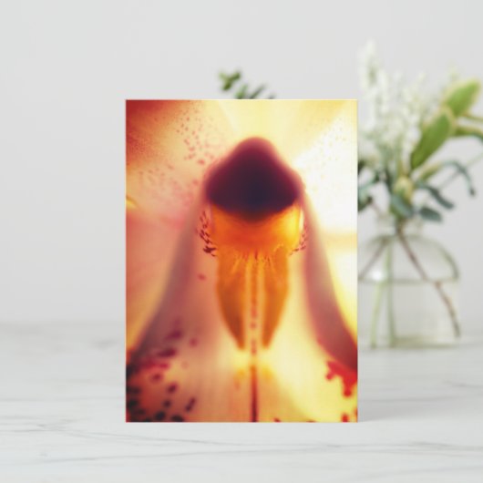 Floral Design Flat Card (Staand voorkant)