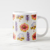 Floral design grote koffiekop (Rechts)