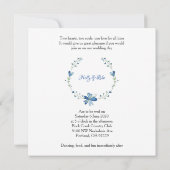 Floral Design in Blue for a Spring Outdoor Event (Achterkant)