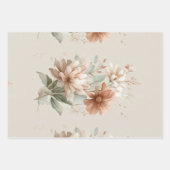 floral design inpakpapier vel (Voorkant)