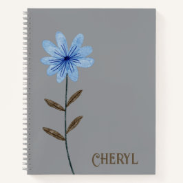 Floral Design Journal Spiral Notitieboek