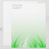 Floral Design Letterhead Briefhoofd Sjabloon (Voorkant / Achterkant)