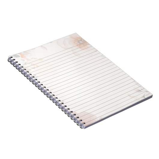 Floral design notitieboek (Rechterzijde)