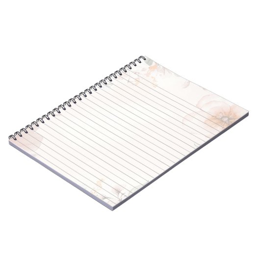 Floral design notitieboek (Linkerzijde)