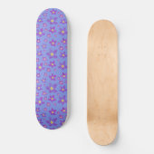 Floral design op skateboard (Voorkant)