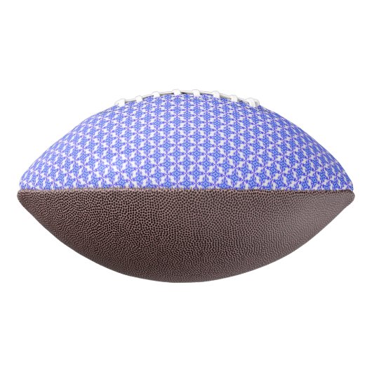 Floral Design Pattern American Football (Gedraaid 270)
