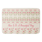 Floral Design Pattern Badmat (Voorkant)