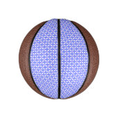 Floral Design Pattern Basketbal (Verticaal)