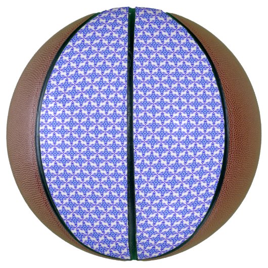 Floral Design Pattern Basketbal (Verticaal)