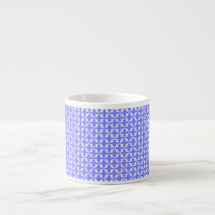 Floral Design Pattern Espresso Kop