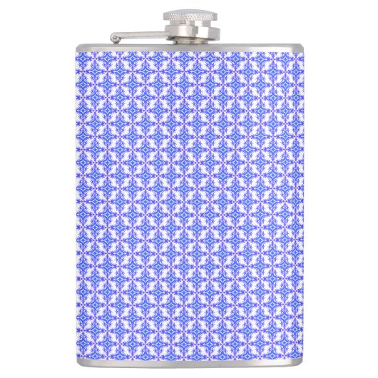 Floral Design Pattern Heupfles (Voorkant)