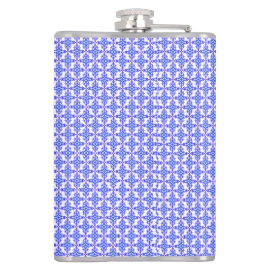 Floral Design Pattern Heupfles (Achterkant)