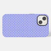 Floral Design Pattern iPhone Hoesje (Achterkant horizontaal)