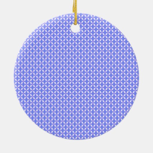 Floral Design Pattern Keramisch Ornament (Achterkant)