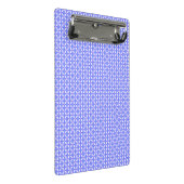 Floral Design Pattern Mini Klembord (Schuin)