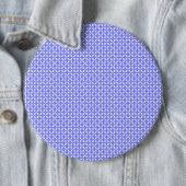 Floral Design Pattern Ronde Button 6,0 Cm (In situ)