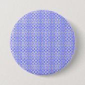 Floral Design Pattern Ronde Button 7,6 Cm (Voorkant)