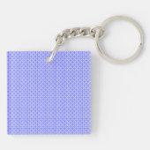 Floral Design Pattern Sleutelhanger (Achterkant)