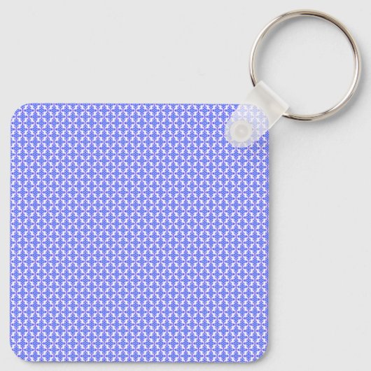 Floral Design Pattern Sleutelhanger (Achterkant)