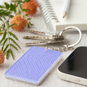 Floral Design Pattern Sleutelhanger