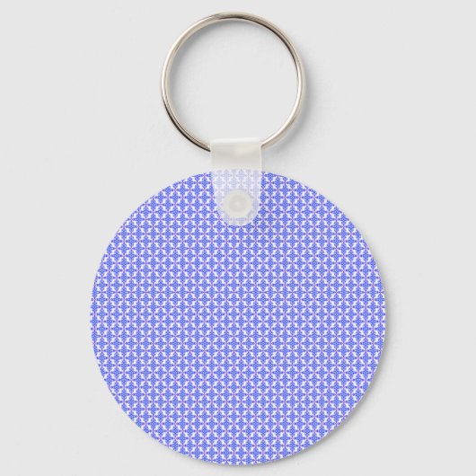 Floral Design Pattern Sleutelhanger (Voorkant)