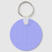 Floral Design Pattern Sleutelhanger (Achterkant)