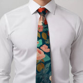 Floral Design Pattern Stropdas