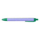 Floral Design Pattern Zwarte Inkt Pen (Bodem)