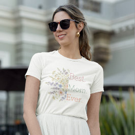 Floral Design - Perfect Moederdag Gift - T-shirt