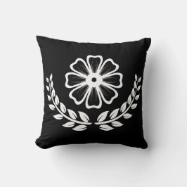 Floral design - Polyester Sierkussen 16 x 16 inch