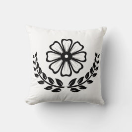 Floral design - Polyester Sierkussen 16 x 16 inch