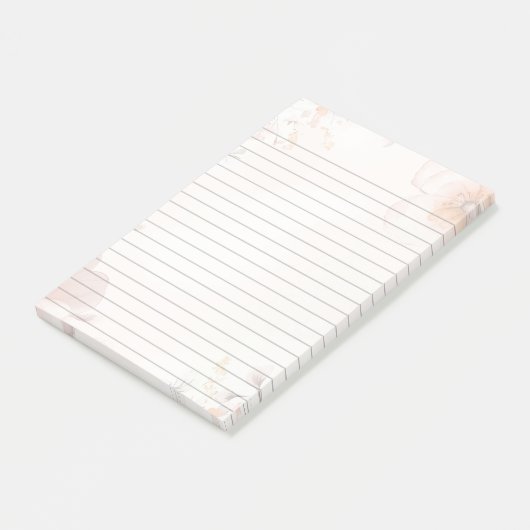 Floral design post-it® notes (Schuin)