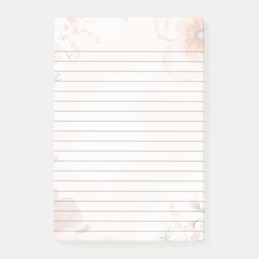 Floral design post-it® notes (Voorkant)